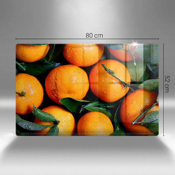 Tűzhelyvédő üveglap Narancs gyümölcs