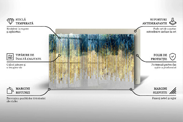 Tűzhelyvédő üveglap Tervezői absztrakció