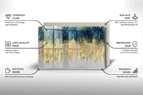 Tűzhelyvédő üveglap Tervezői absztrakció