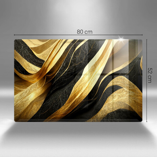 Tűzhelyvédő üveglap Elegáns absztrakció