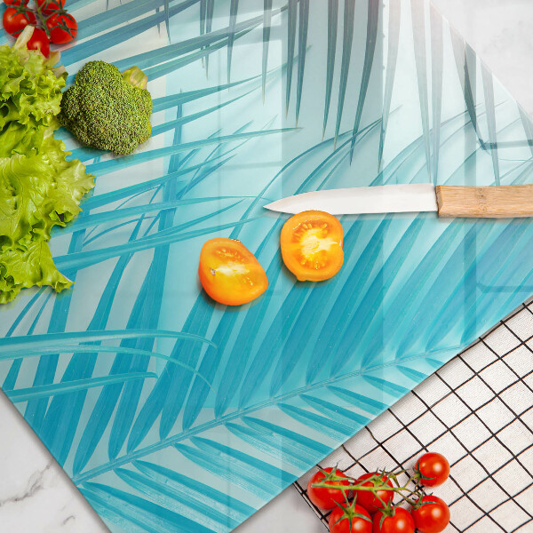 Főzőlap védő üveglap Pasztell levelek