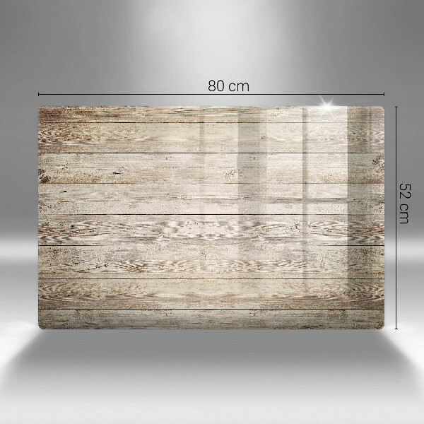 Főzőlap védő üveglap Fadeszkák