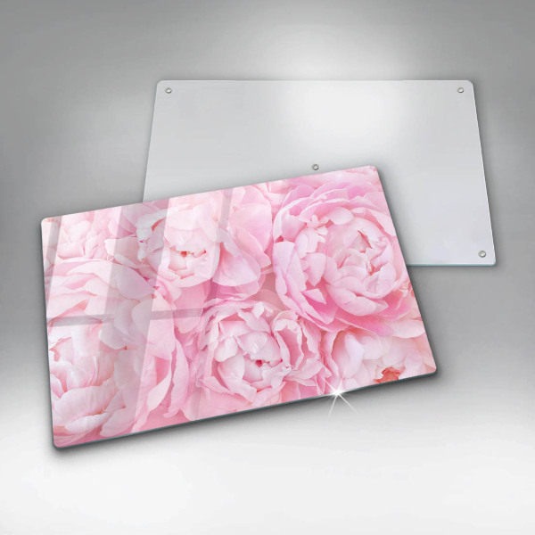 Főzőlap védő üveglap Finom bazsarózsa