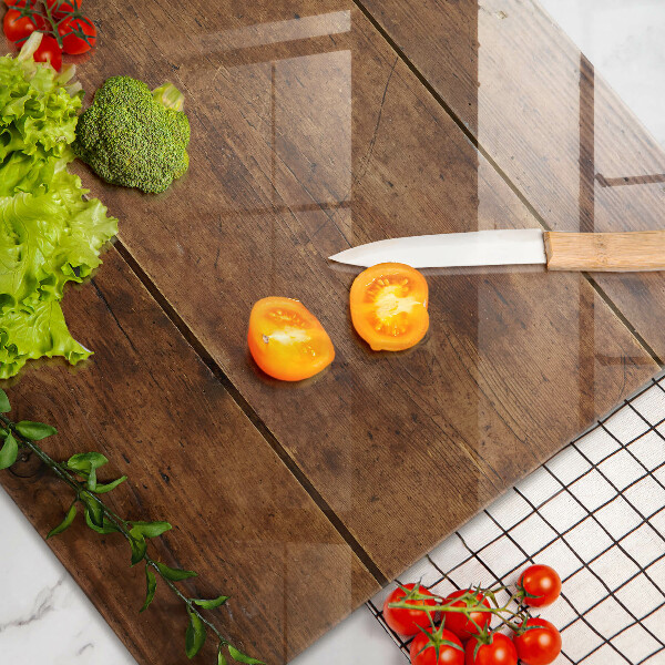 Főzőlap védő üveglap Fa táblák és levelek