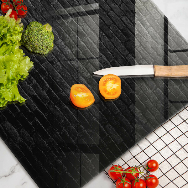 Főzőlap védő üveglap Fali téglafal