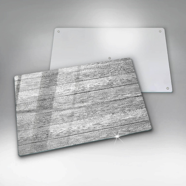 Főzőlap védő üveglap Régi fa táblák