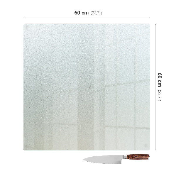 Üveg tűzhelyvédő 60×60 cm