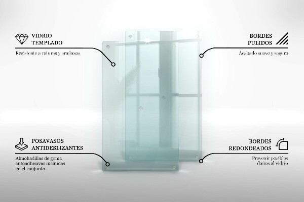 Átlátszó tűzhelyvédő 2x30x52 cm