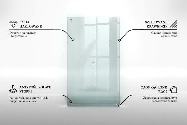 Átlátszó tűzhely fedőlap 52x30 cm