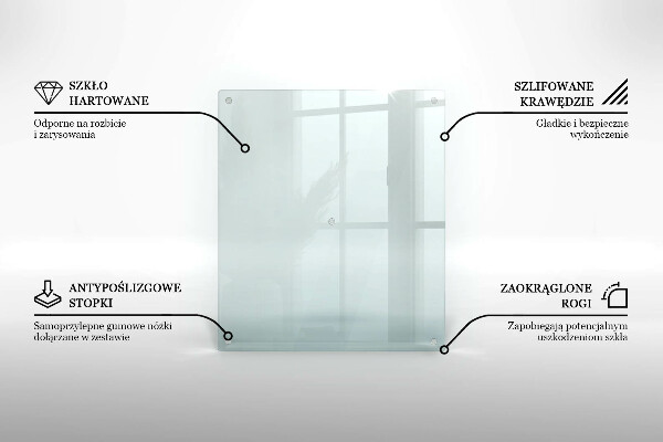 Átlátszó tűzhelyvédő üveglap 60x52 cm