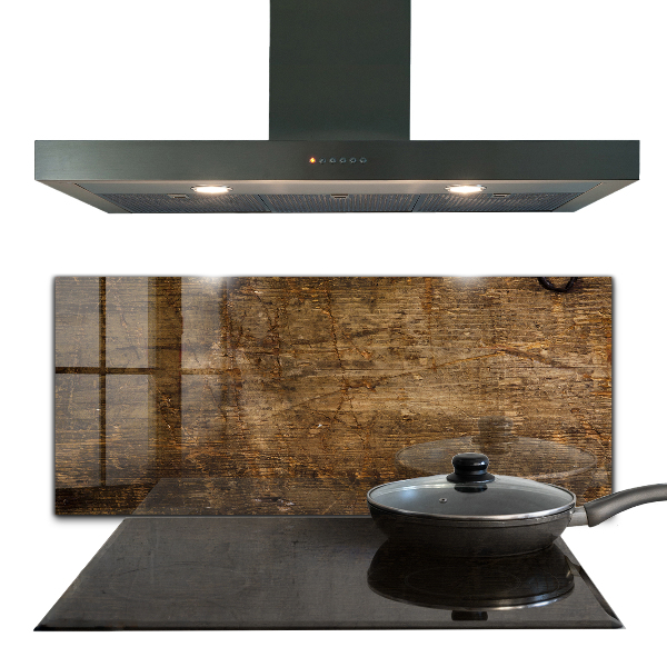 Konyhai panel Sötét tölgyfa