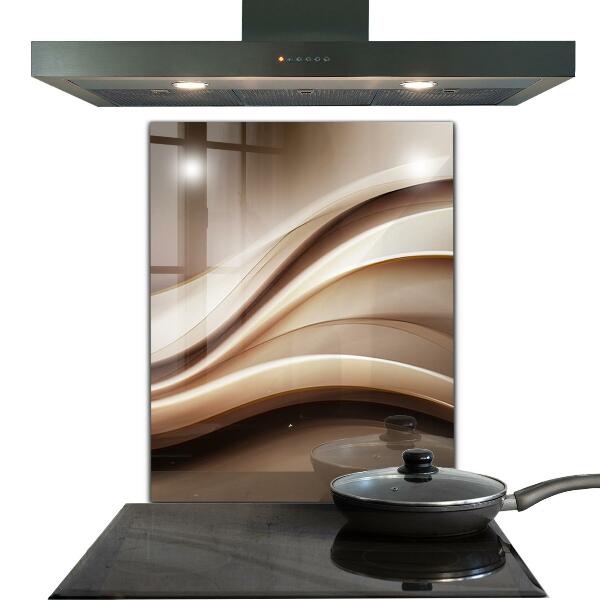 Konyhai panel Energiahullám absztrakció