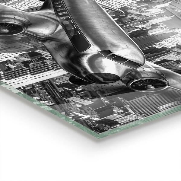 Konyhai panel Repülőgép new york felett