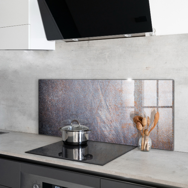 Konyhai panel Vintage fém textúra