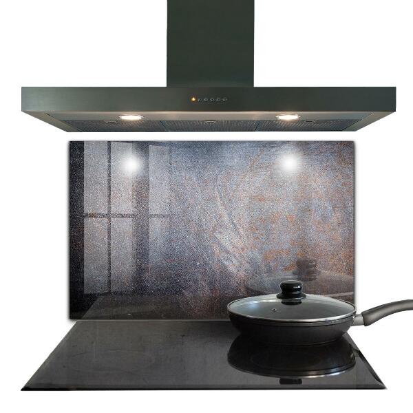 Konyhai panel Vintage fém textúra