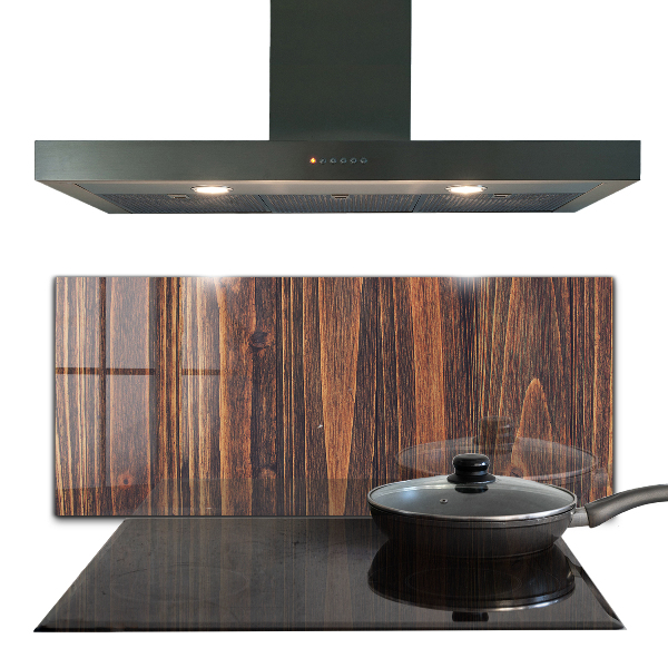 Konyhai panel Természetes fa textúra