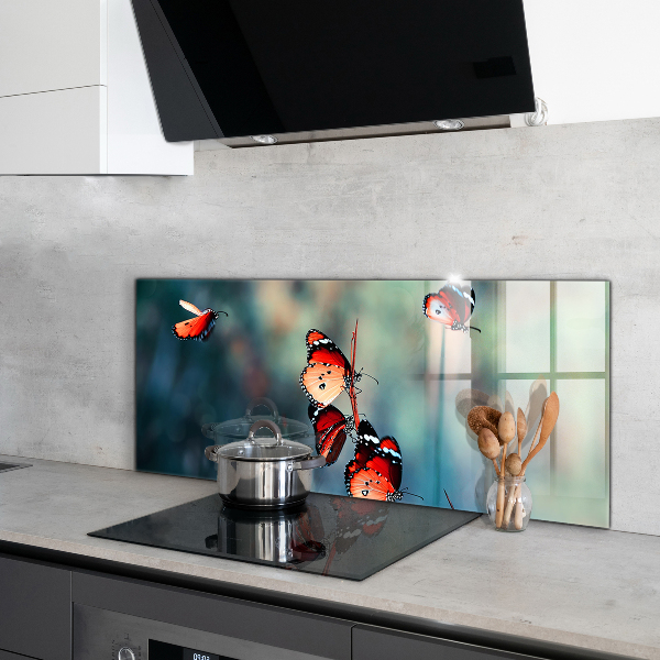 Konyhai panel Finom pillangó a szélben