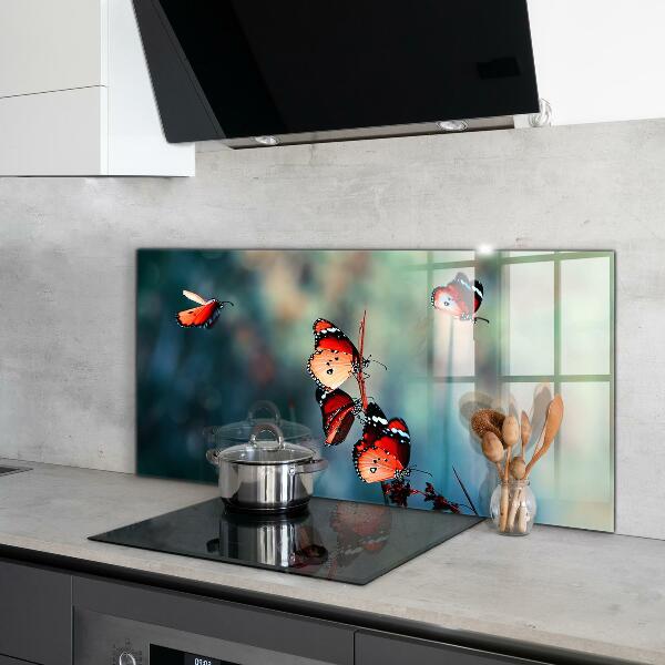 Konyhai panel Finom pillangó a szélben