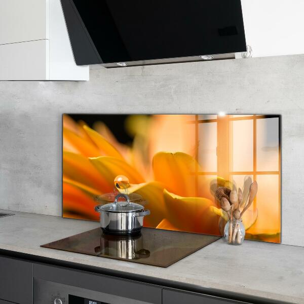 Konyhai fali panel Gerber virág