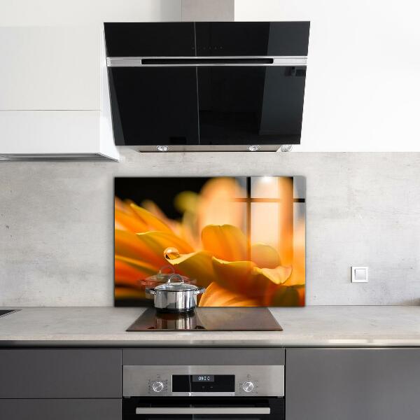 Konyhai fali panel Gerber virág