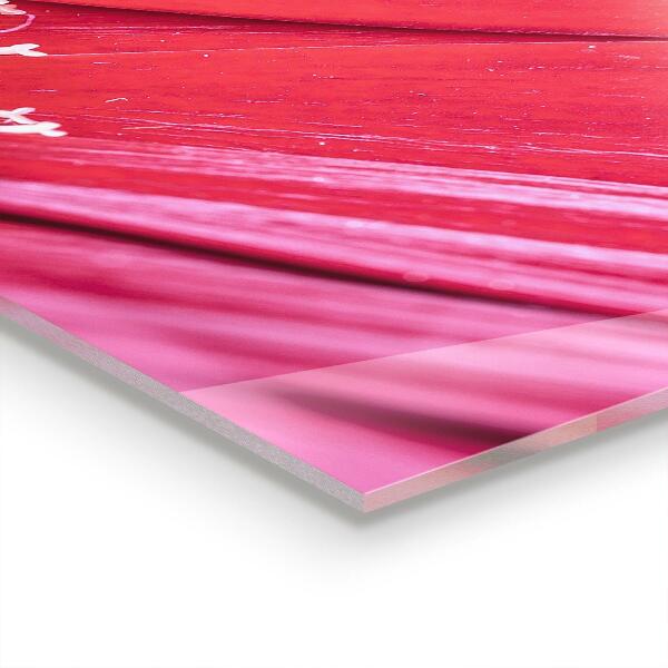 Konyhai fali panel Rózsaszín virág természet részletei