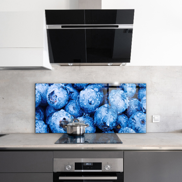 Konyhai panel Érett áfonya bogyók