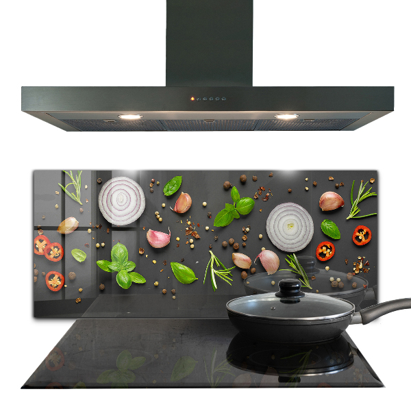 Konyhai panel Fűszerek olasz konyha