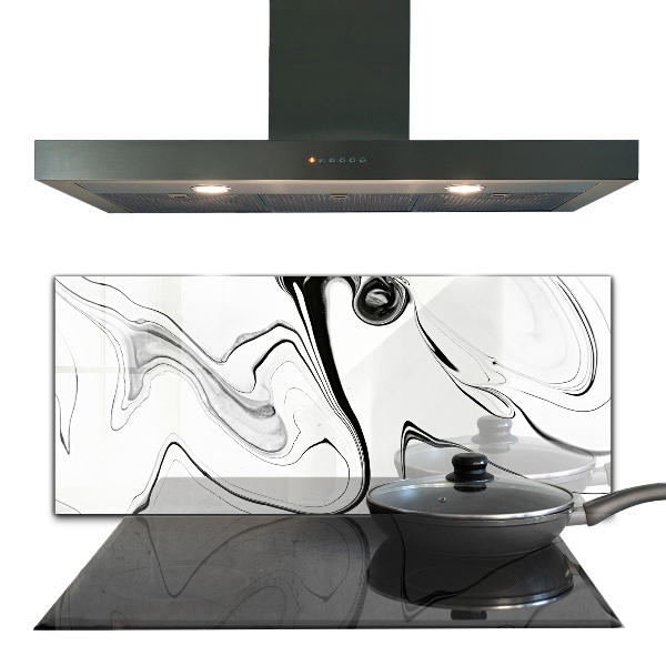 Konyhai panel Monokróm akvarell