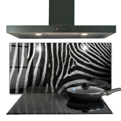 Konyhai panel Zebra skin african ext
