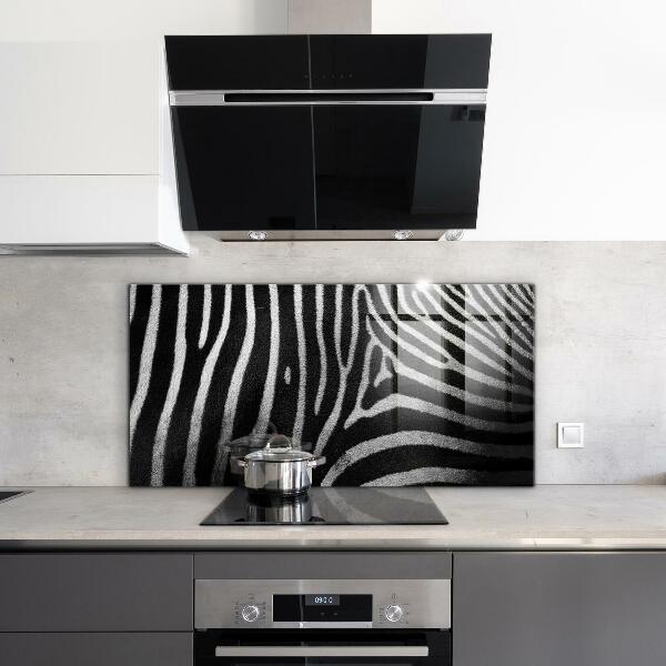 Konyhai panel Zebra skin african ext
