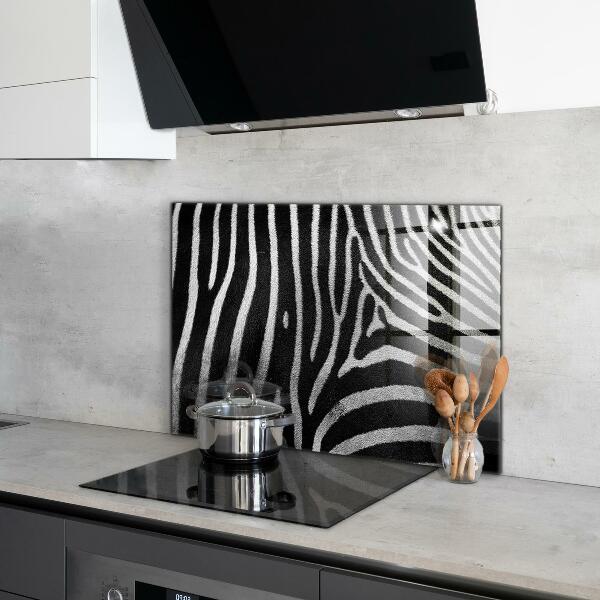 Konyhai panel Zebra skin african ext