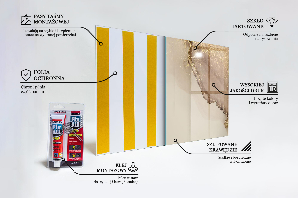 Konyhai panel Modern művészet