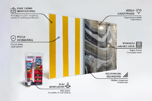 Konyhai panel Gránit kő márvány textúra