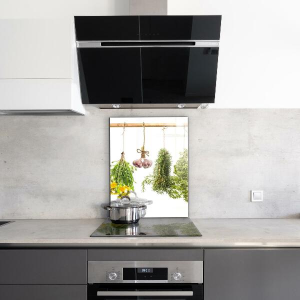 Konyhai panel Szárított gyógynövények gyógynövény