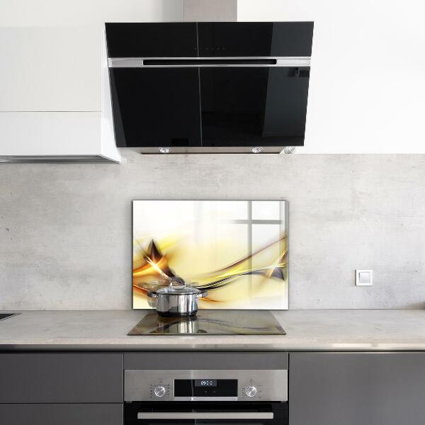 Konyhai panel Energiahullám absztrakció