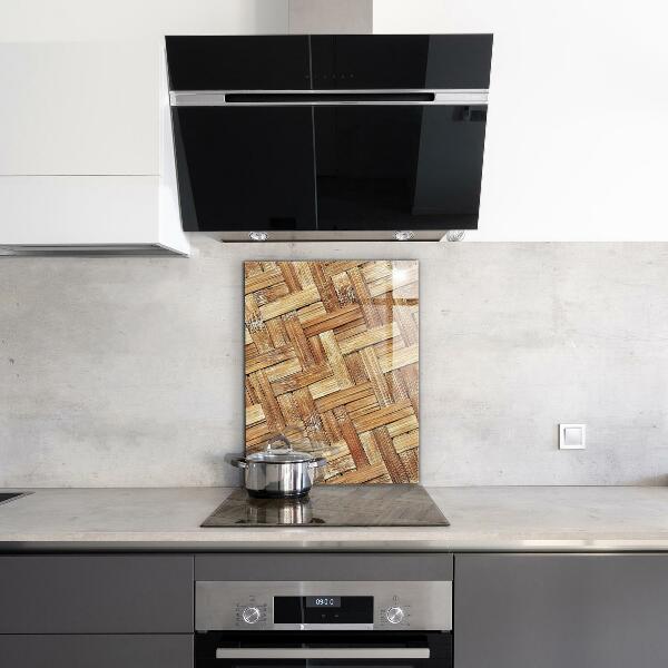 Konyhai panel Fonott bambusz rattan ázsia