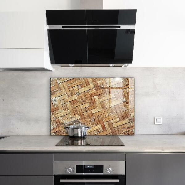 Konyhai panel Fonott bambusz rattan ázsia