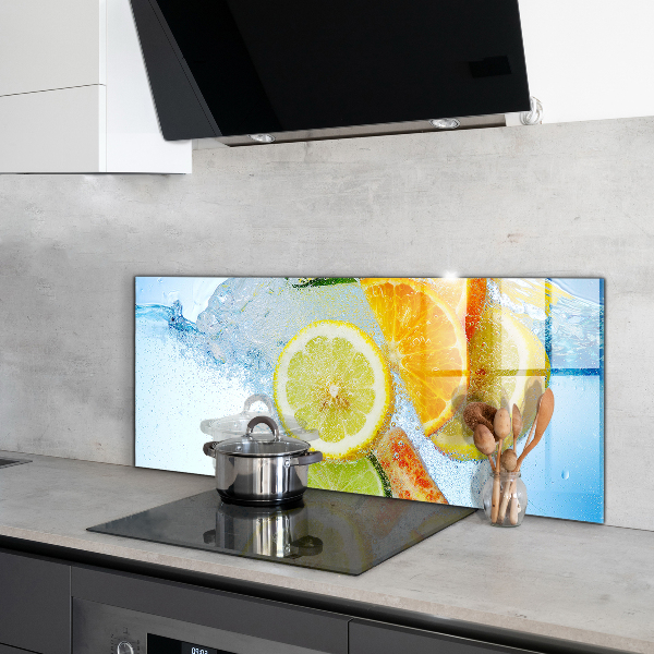 Konyhai panel Juicy citrusos frissítő