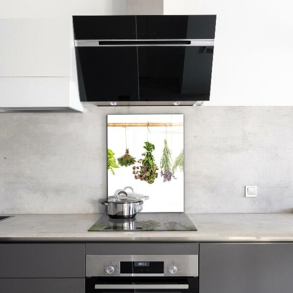 Konyhai panel Szárított gyógynövények egészséges étrend