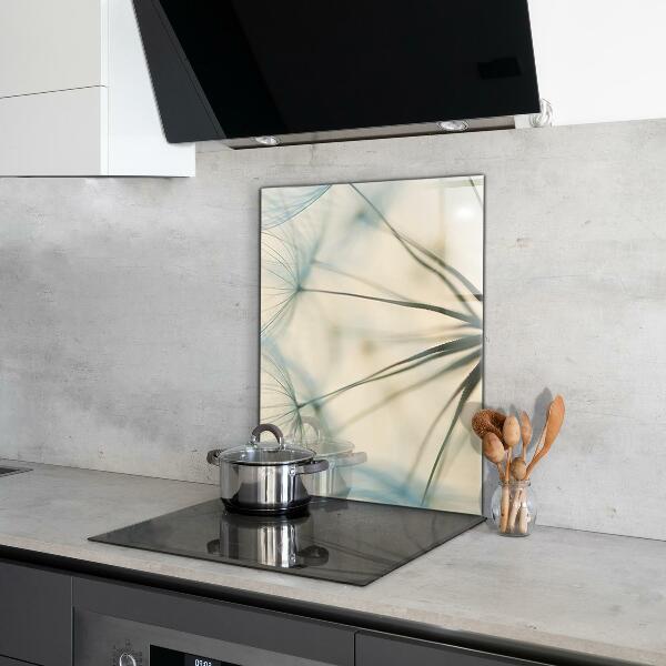 Konyhai hátfal panel Gyönyörű finom pitypang