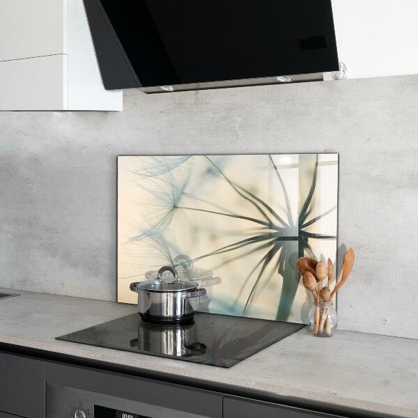 Konyhai hátfal panel Gyönyörű finom pitypang