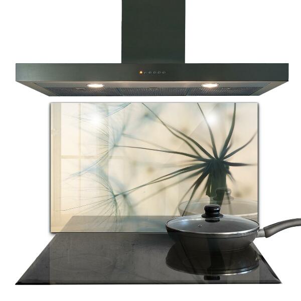 Konyhai hátfal panel Gyönyörű finom pitypang