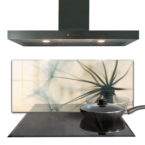 Konyhai hátfal panel Gyönyörű finom pitypang