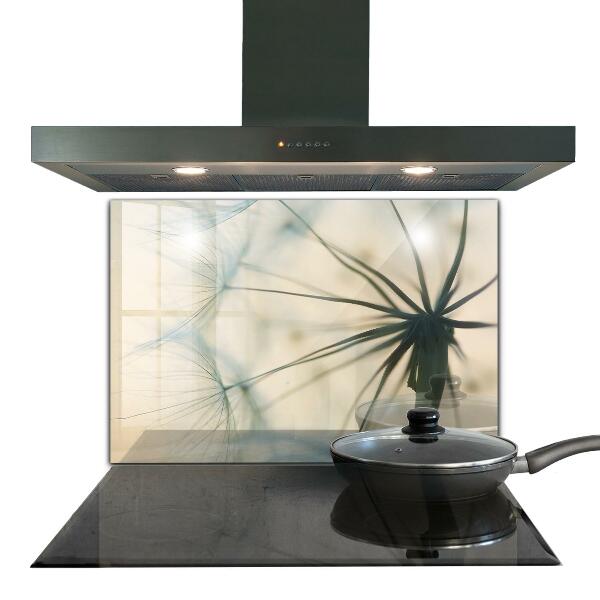 Konyhai hátfal panel Gyönyörű finom pitypang