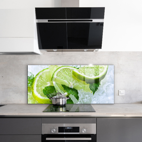 Konyhai panel Citrus frissítő lime
