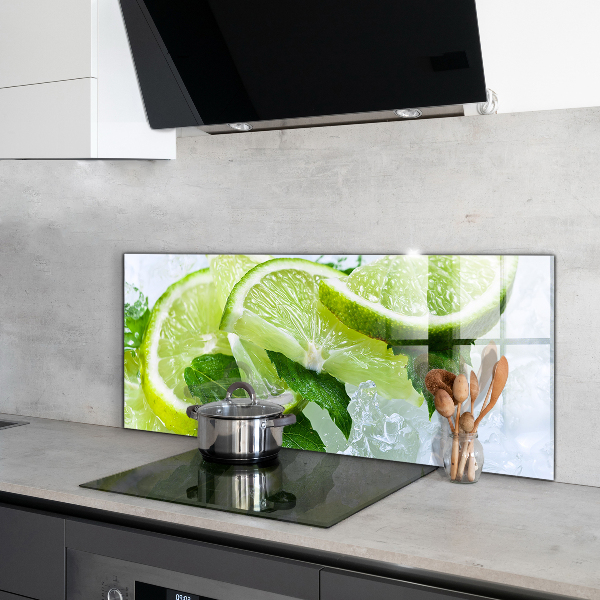 Konyhai panel Citrus frissítő lime