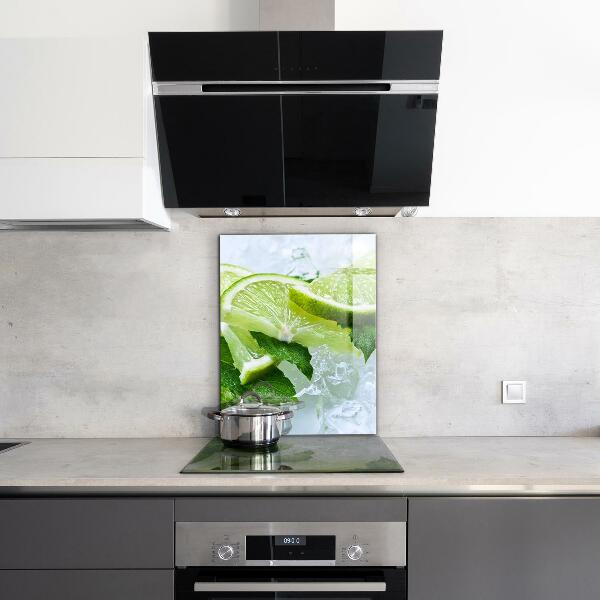 Konyhai panel Citrus frissítő lime