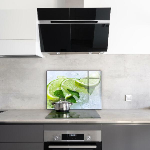 Konyhai panel Citrus frissítő lime