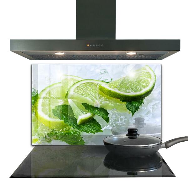 Konyhai panel Citrus frissítő lime