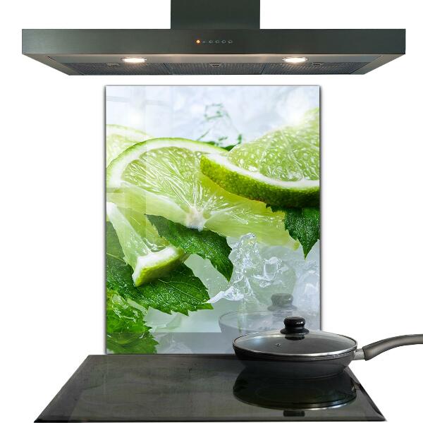 Konyhai panel Citrus frissítő lime